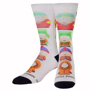South Park 4 Boys Athletic Crew Socks - NEW Fast Ship